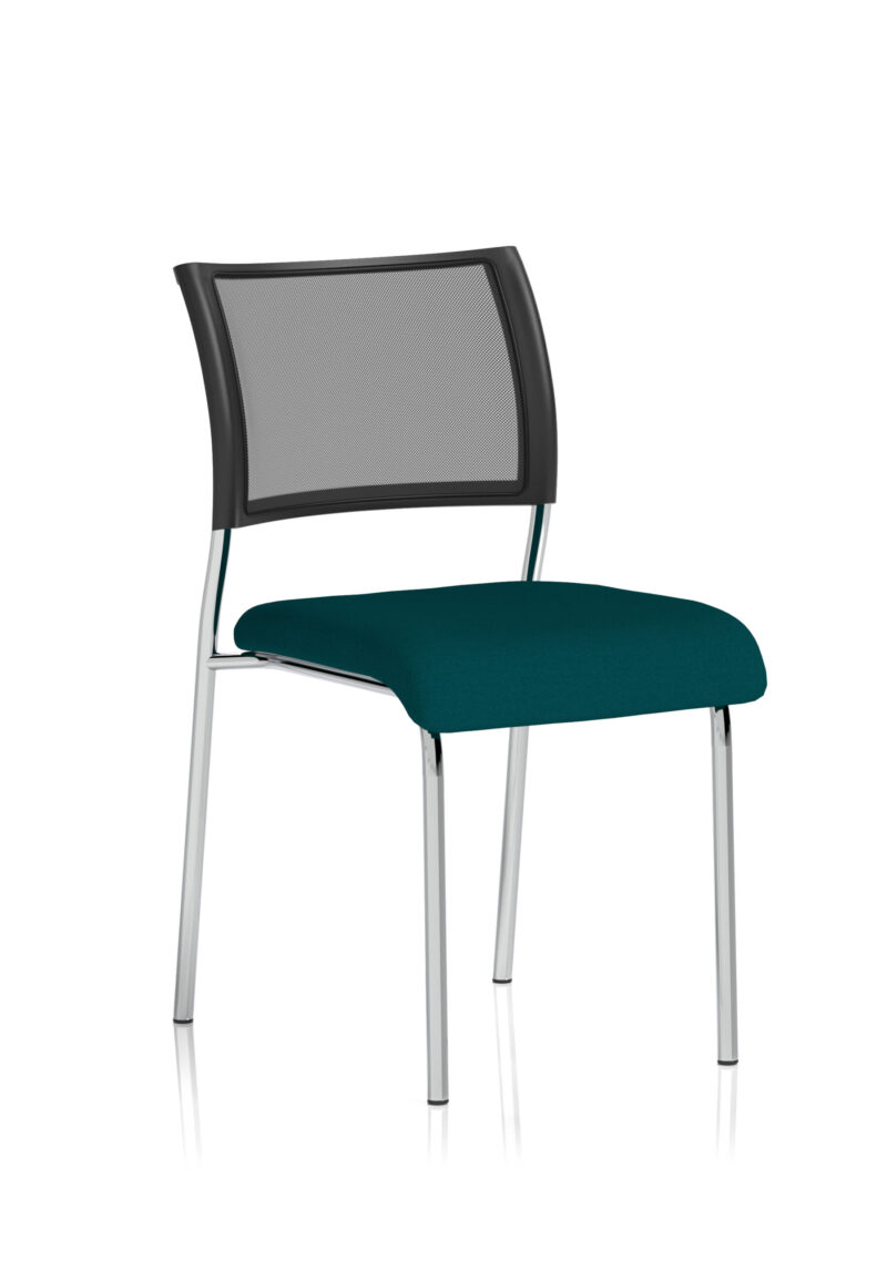 brunswick medium back stacking visitor office chair