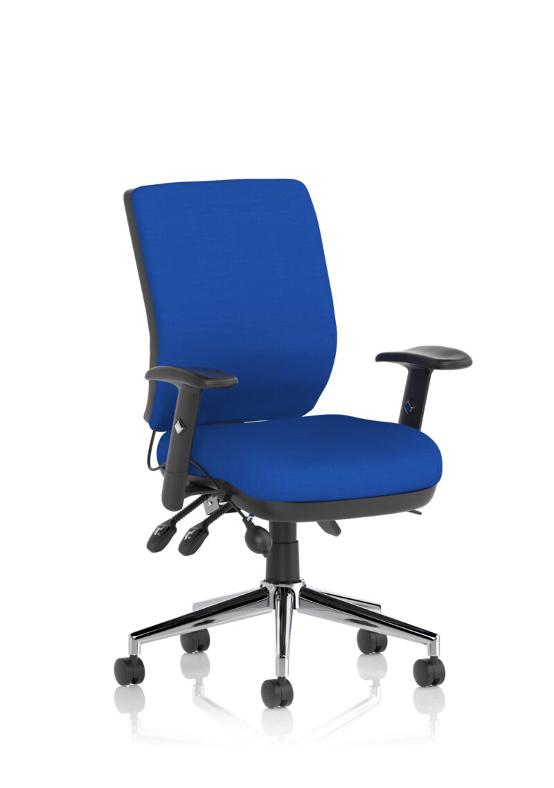 chiro medium back task operator office chair