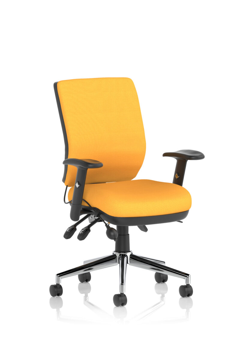 chiro medium back task operator office chair