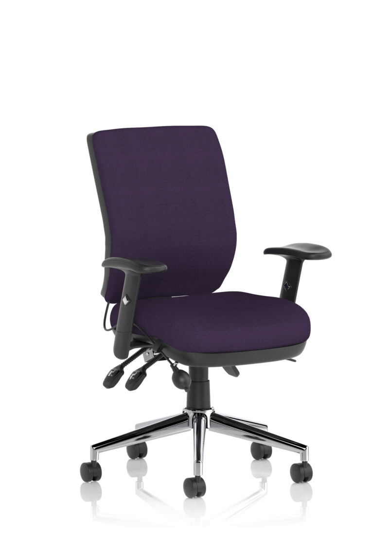 chiro medium back task operator office chair