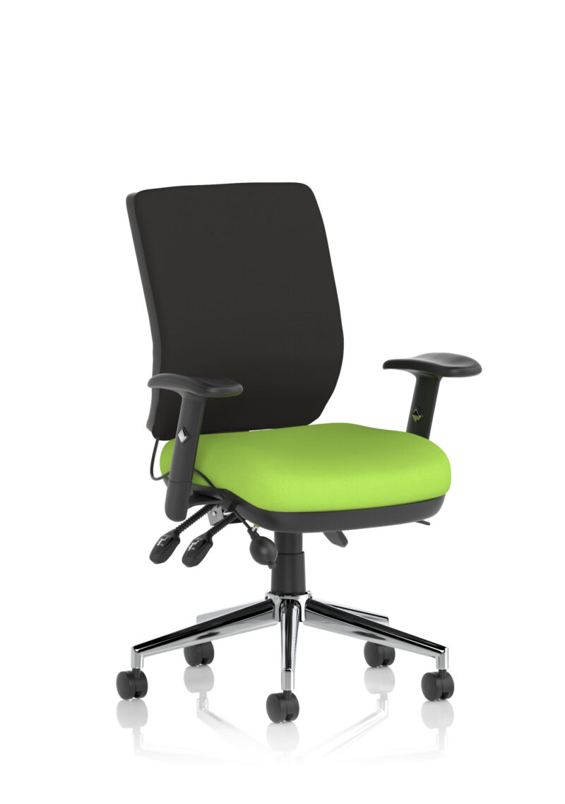chiro medium back task operator office chair