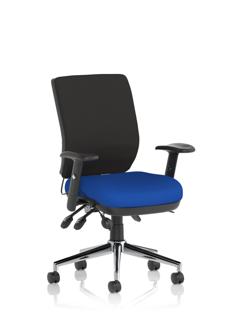 chiro medium back task operator office chair