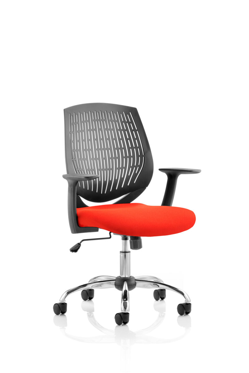 dura medium back task operator office chair with arms