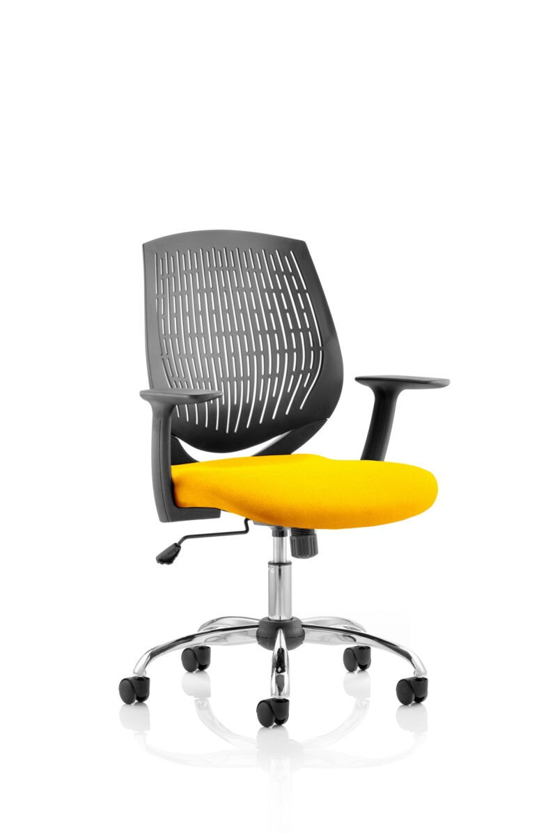 dura medium back task operator office chair with arms