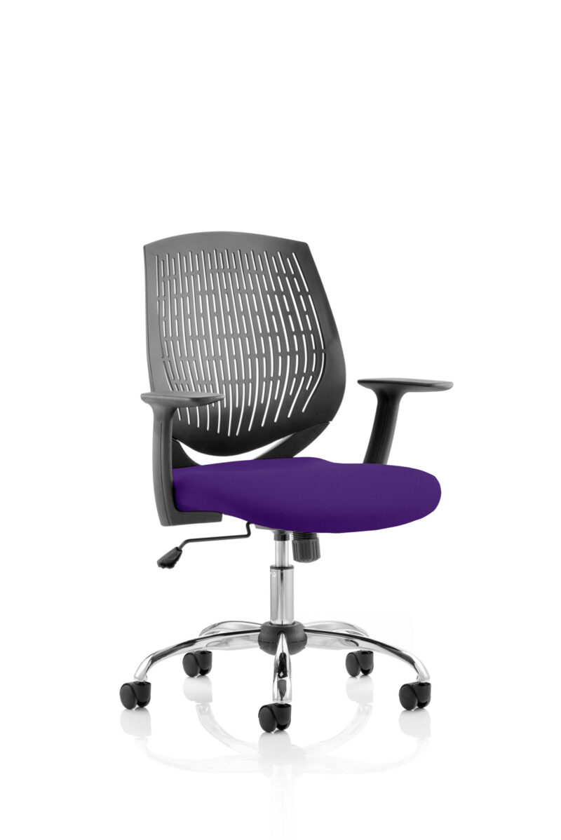 dura medium back task operator office chair with arms