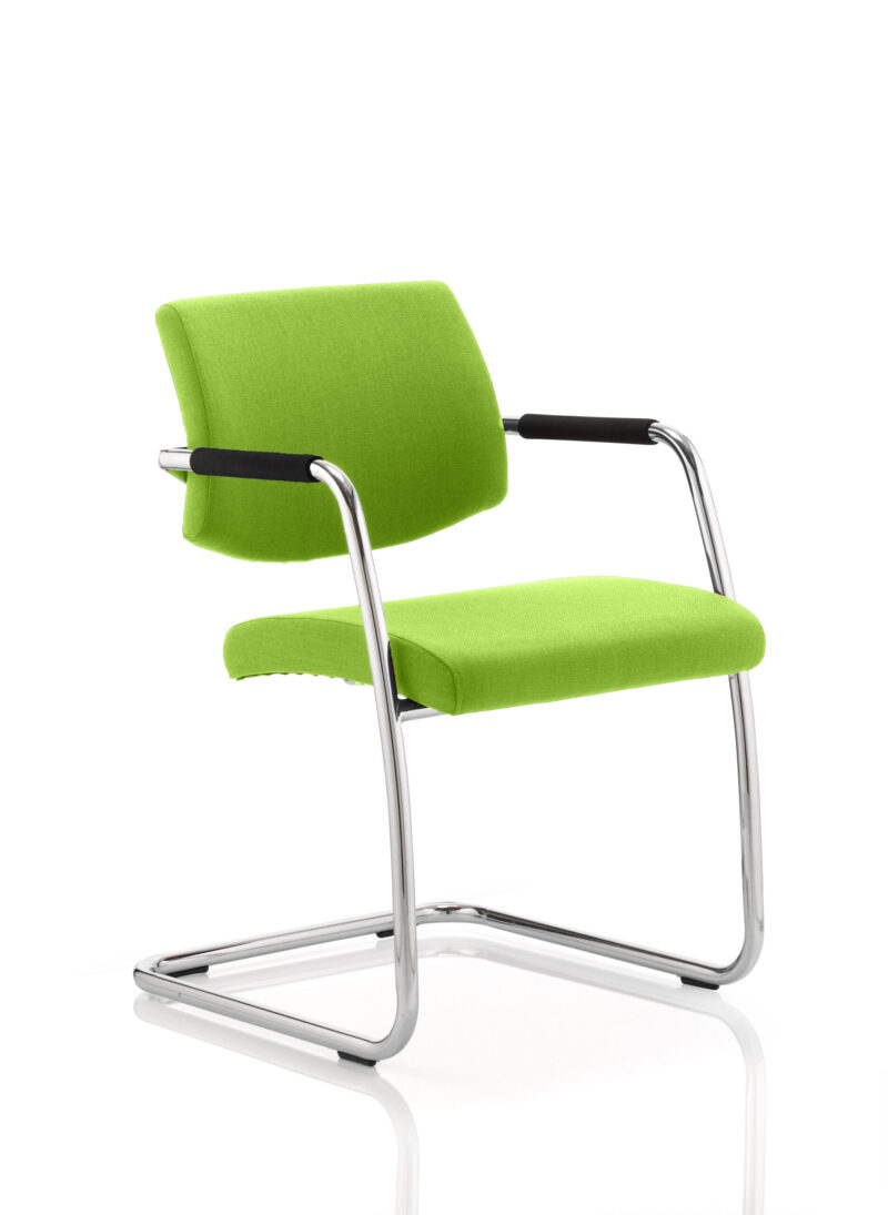 havanna medium back cantilever visitor chair with arms