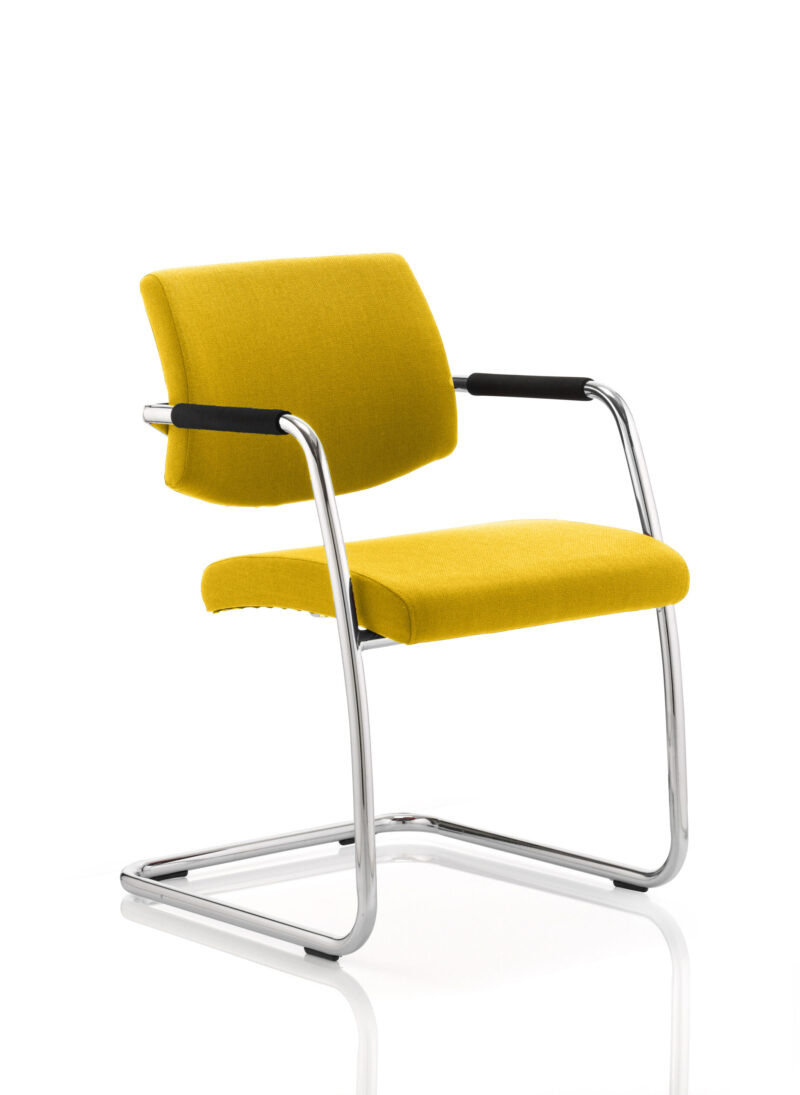 havanna medium back cantilever visitor chair with arms