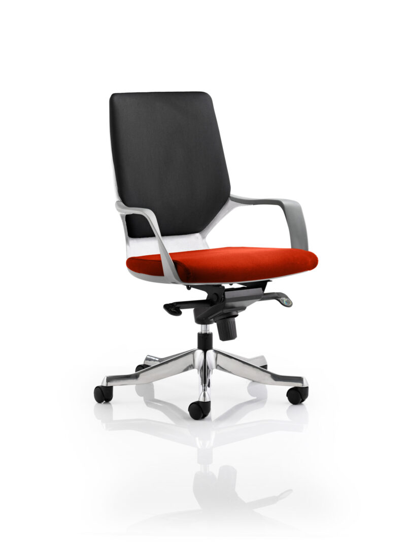 xenon medium back executive office chair with arms