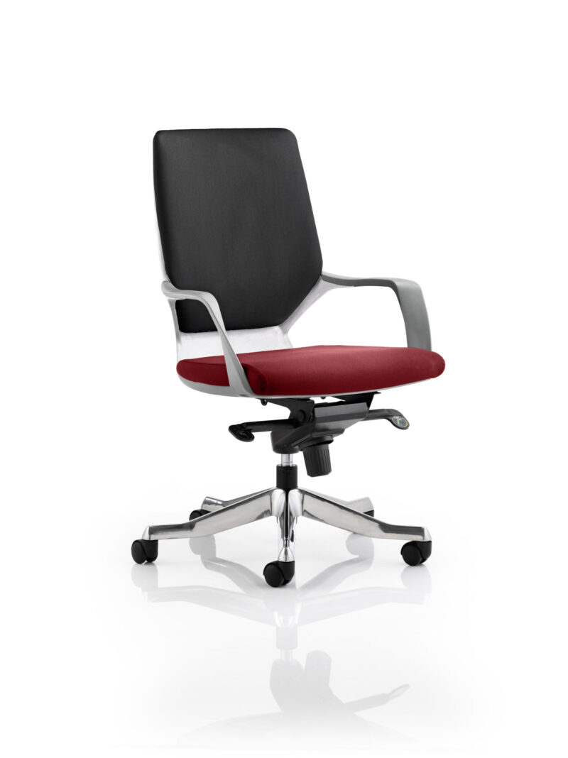 xenon medium back executive office chair with arms