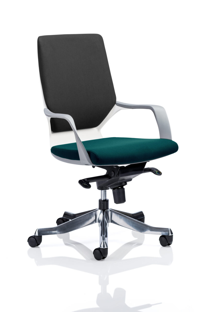 xenon medium back executive office chair with arms