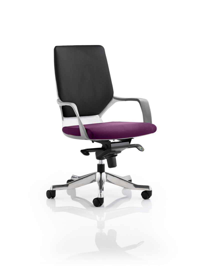 xenon medium back executive office chair with arms