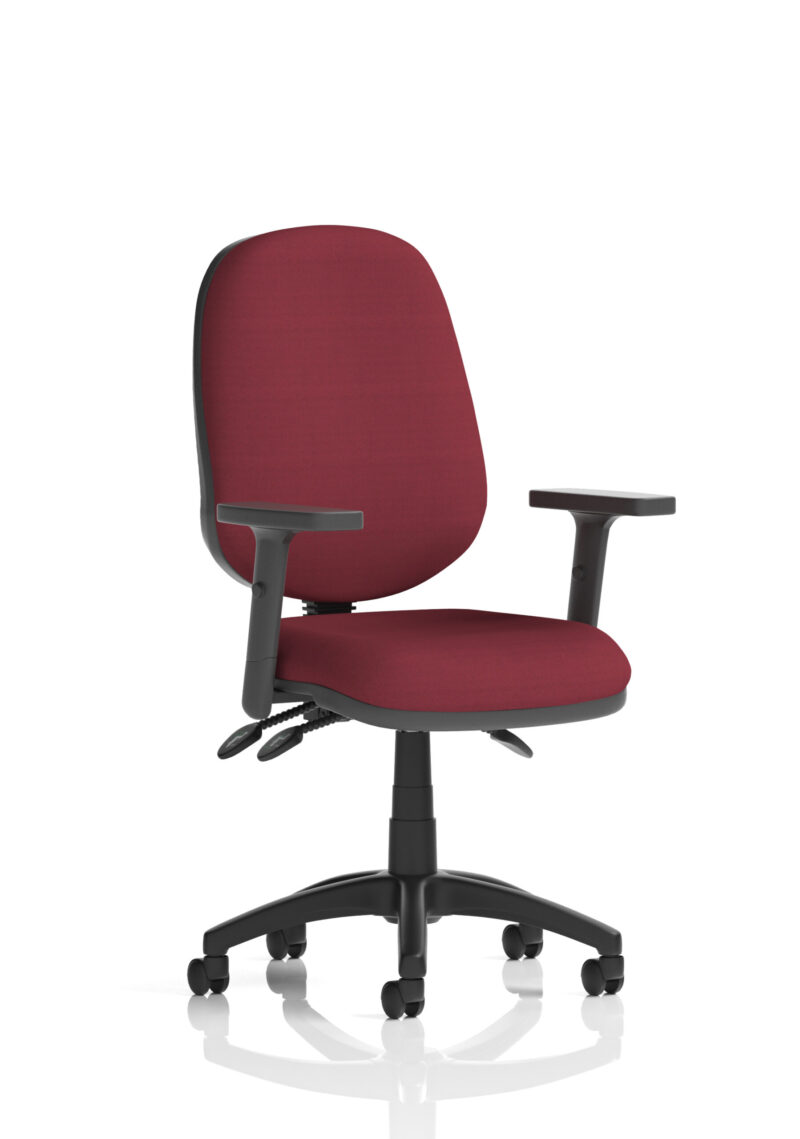 eclipse plus iii medium back task operator office chair