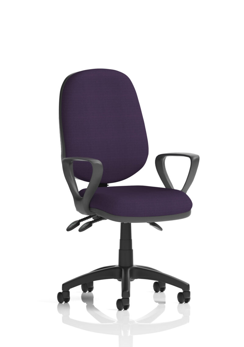 eclipse plus iii medium back task operator office chair