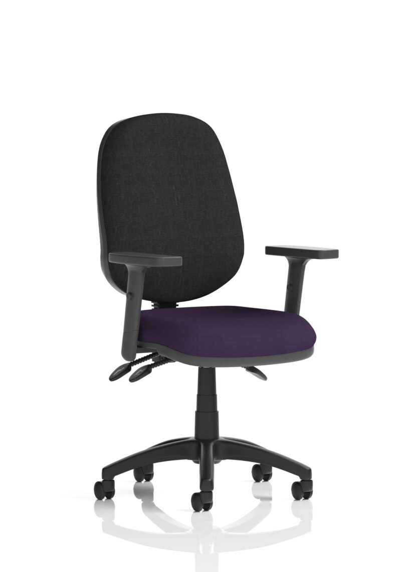 eclipse plus iii medium back task operator office chair