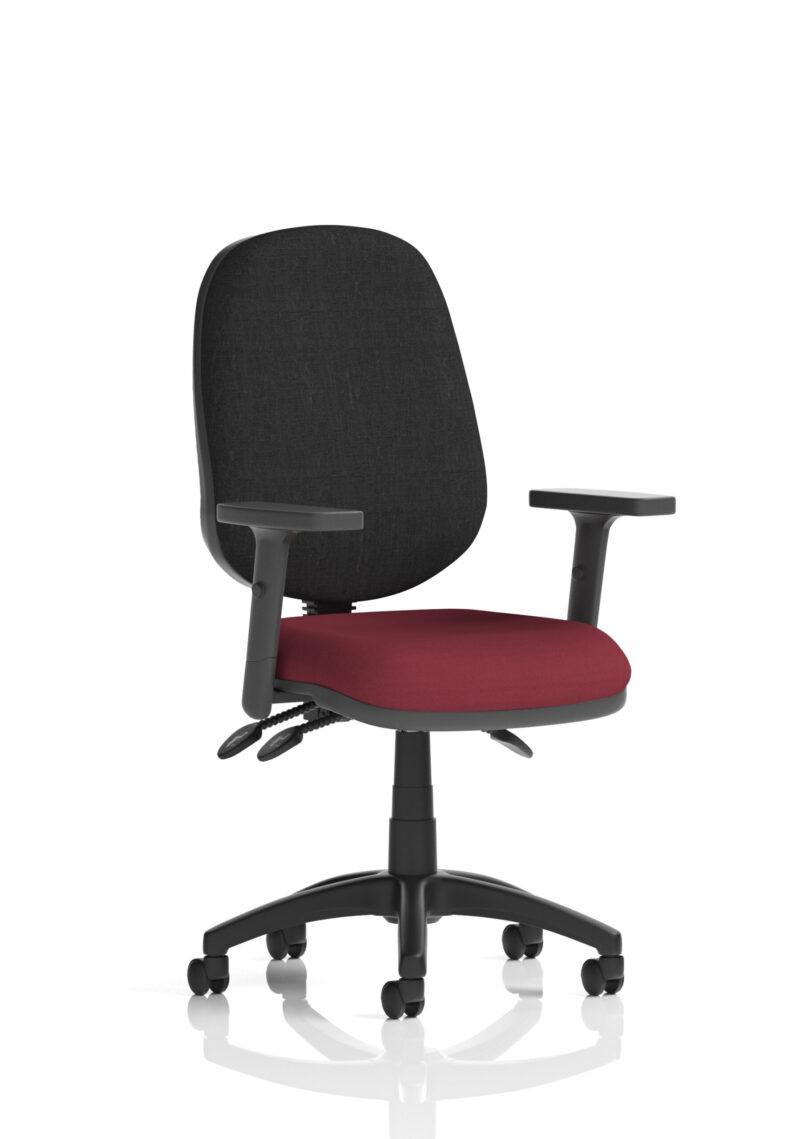 eclipse plus iii medium back task operator office chair