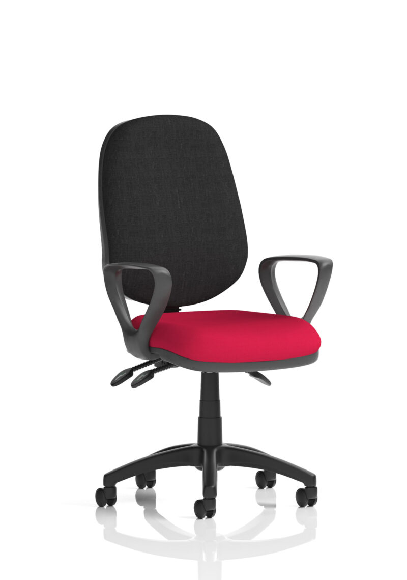 eclipse plus iii medium back task operator office chair
