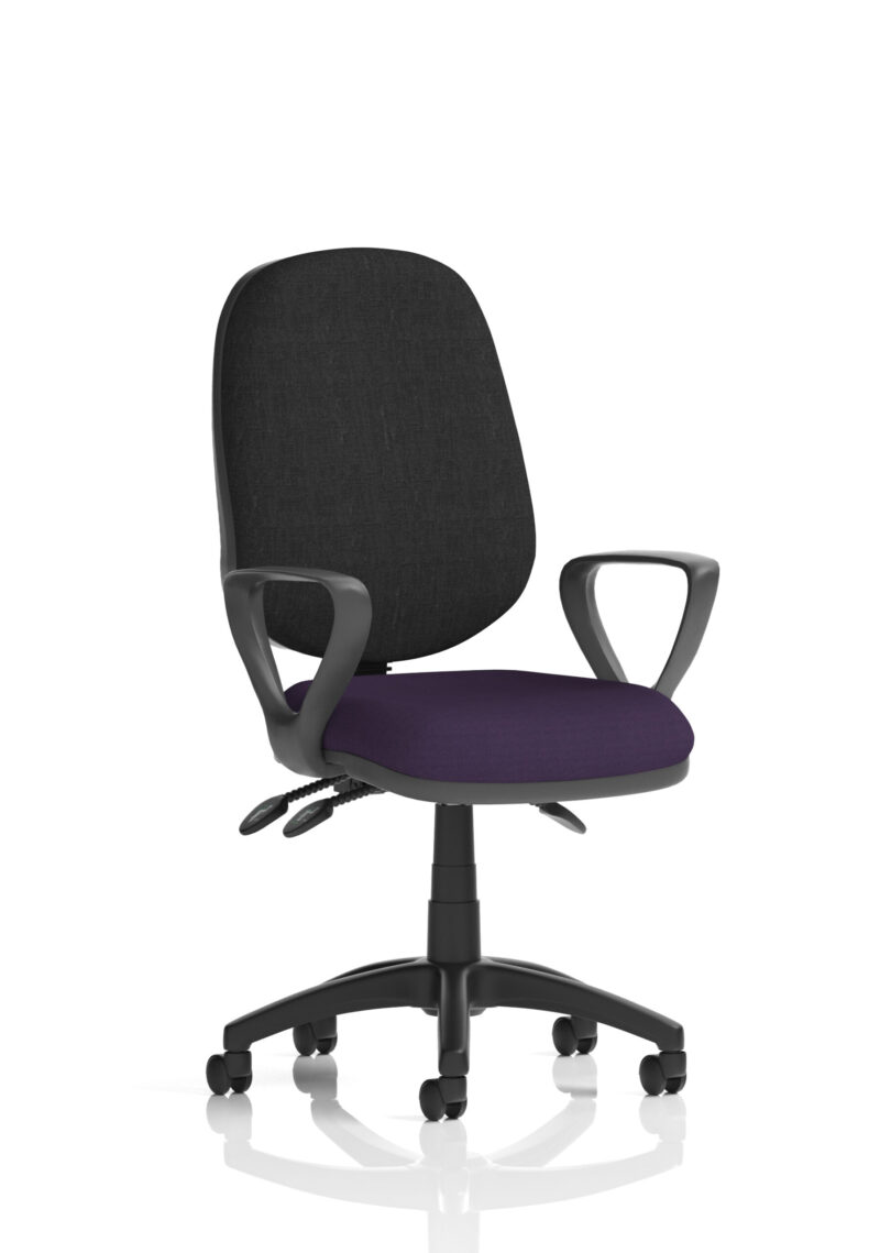 eclipse plus iii medium back task operator office chair