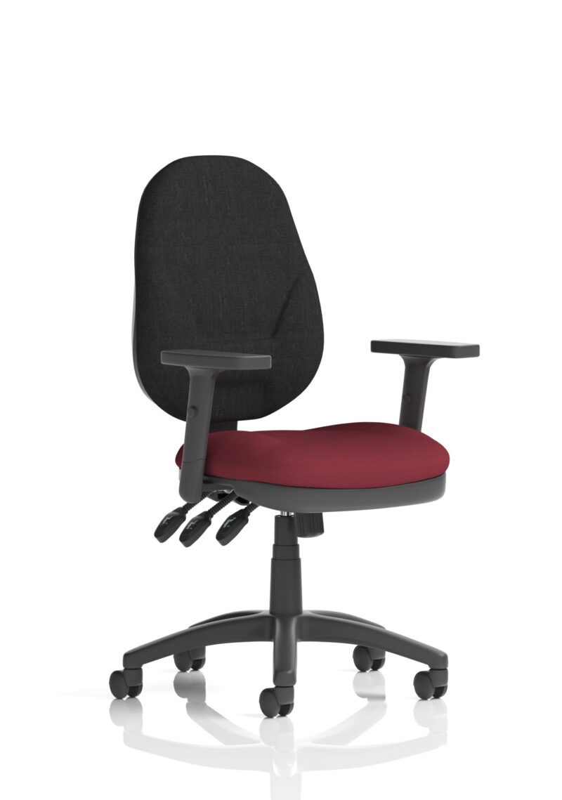 eclipse plus xl high back task operator office chair