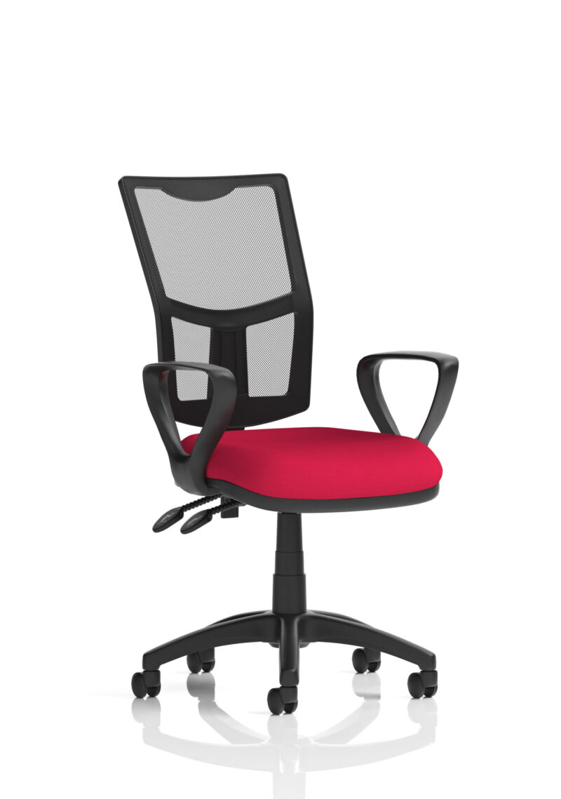 eclipse plus ii medium mesh back task operator office chair