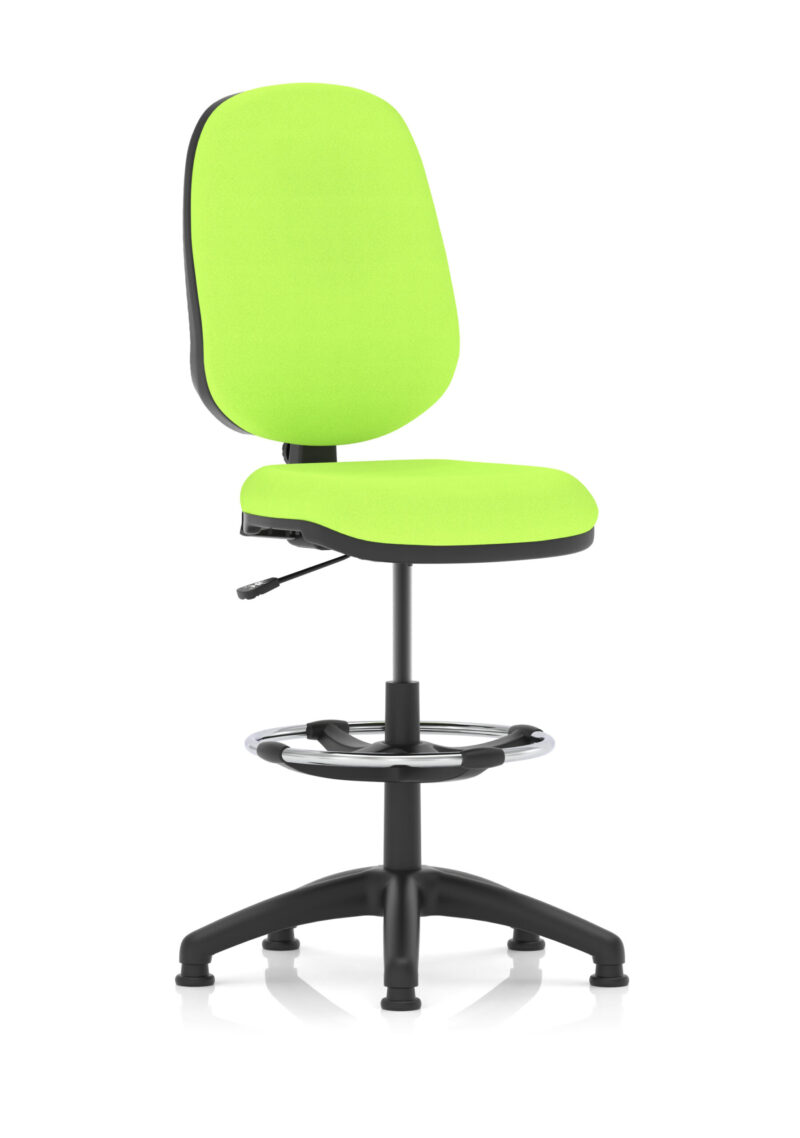 eclipse plus i medium back task operator office chair with hi rise draughtsman kit