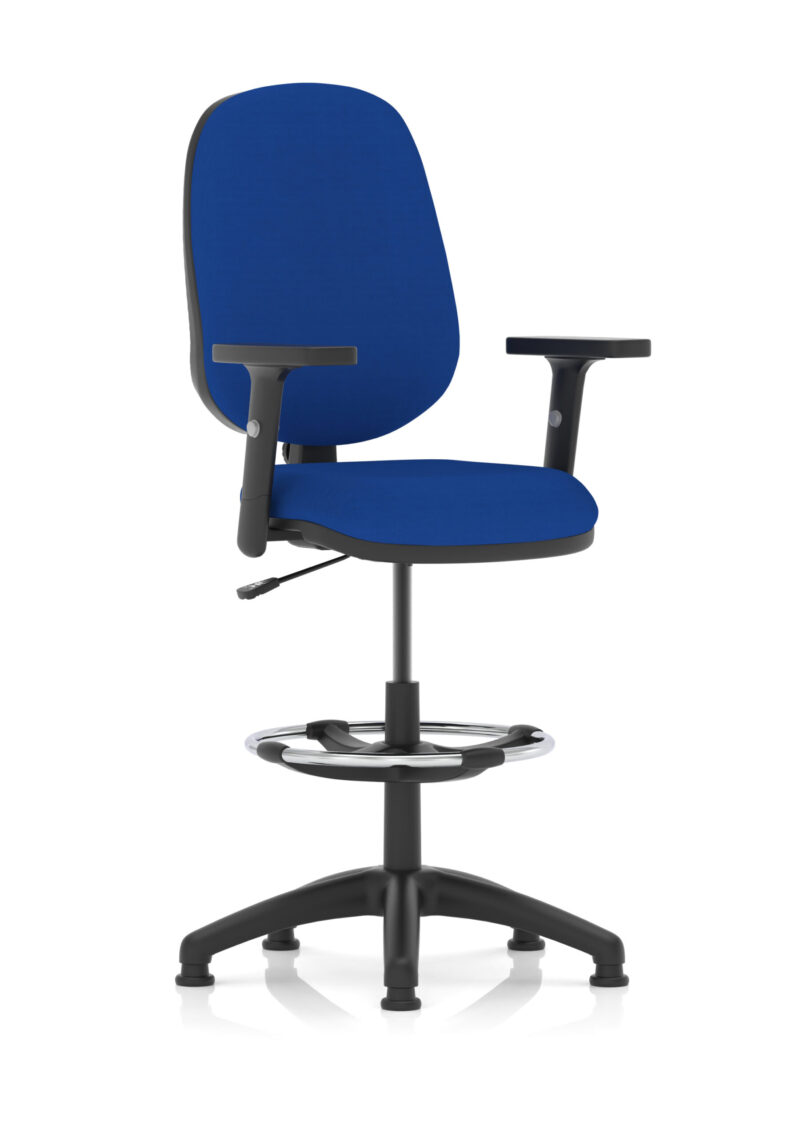 eclipse plus i medium back task operator office chair with hi rise draughtsman kit