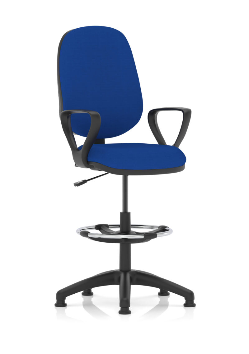 eclipse plus i medium back task operator office chair with hi rise draughtsman kit