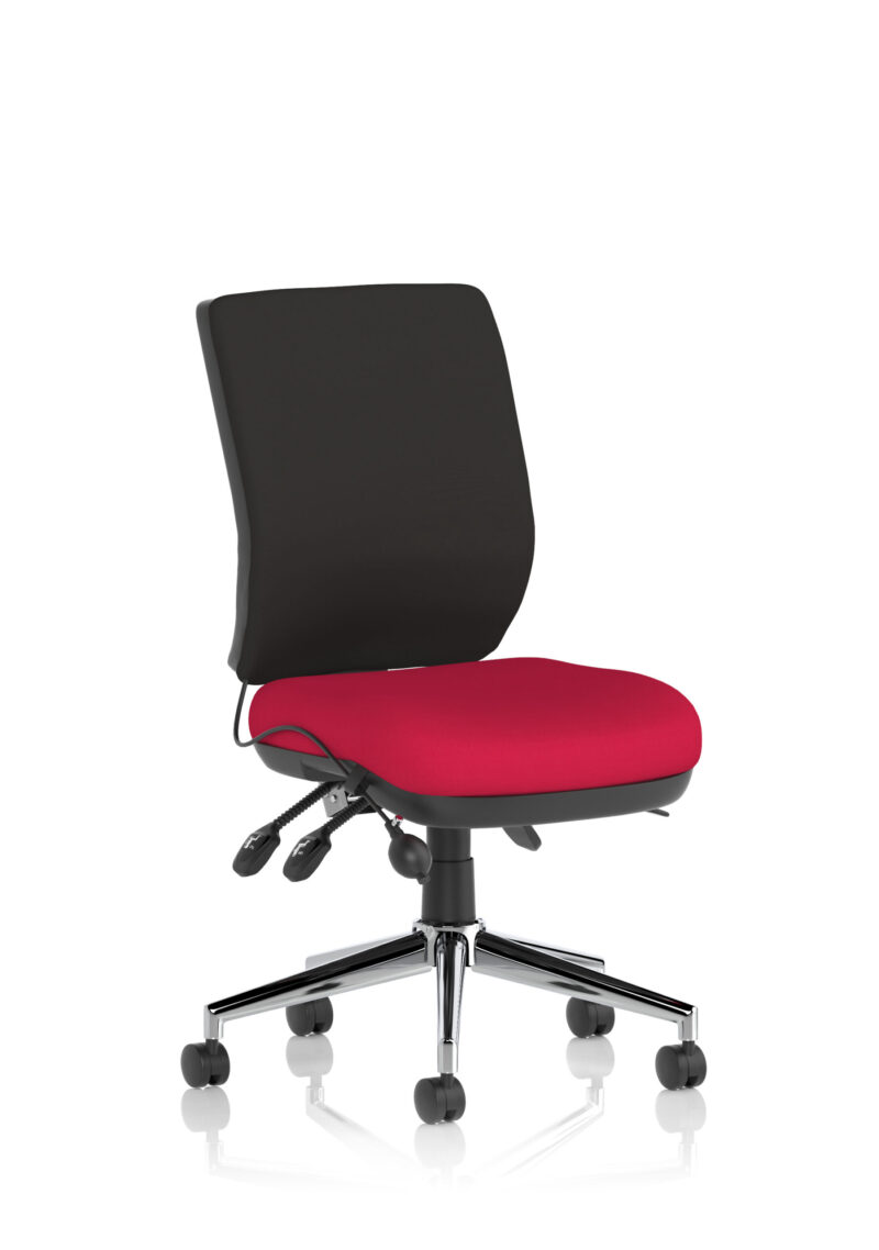 chiro medium back task operator office chair
