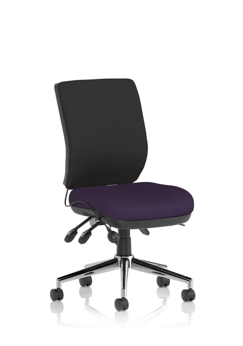 chiro medium back task operator office chair