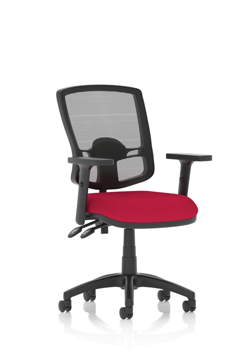 eclipse plus ii deluxe mesh back task operator office chair