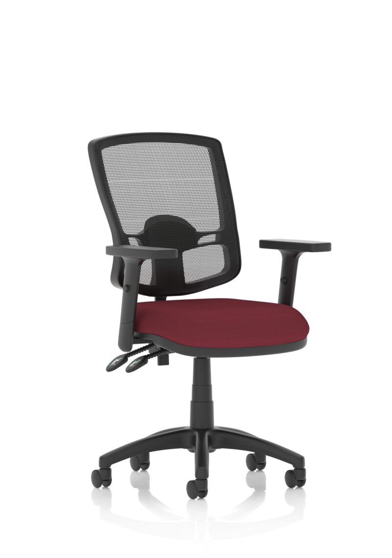 eclipse plus ii deluxe mesh back task operator office chair