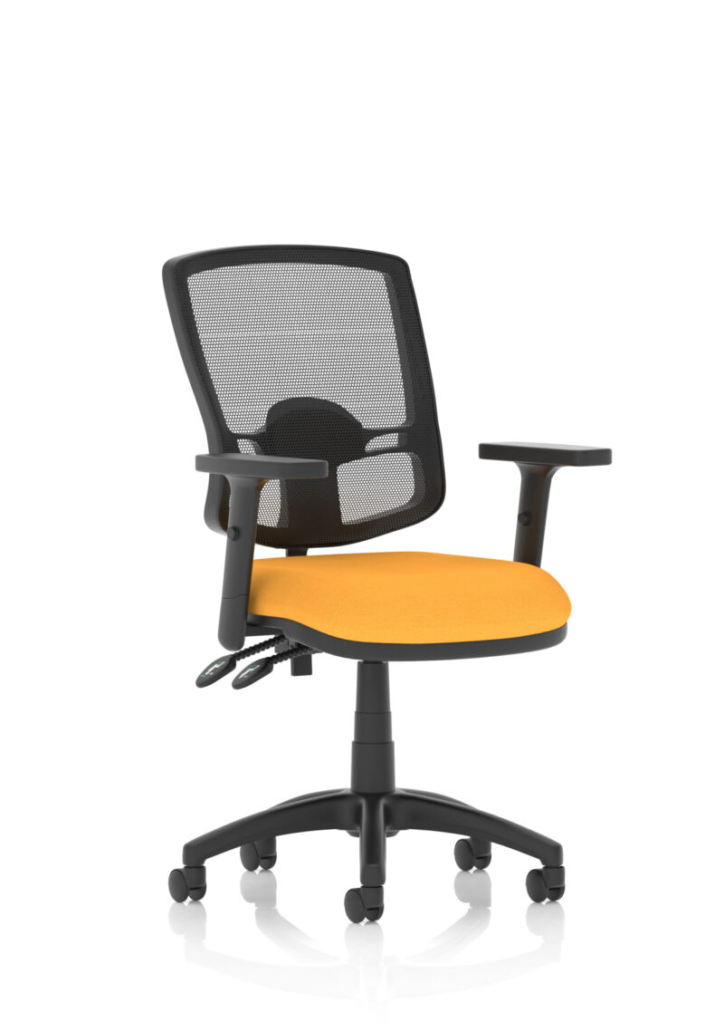 eclipse plus ii deluxe mesh back task operator office chair