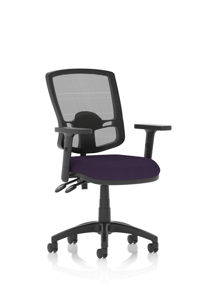eclipse plus ii deluxe mesh back task operator office chair