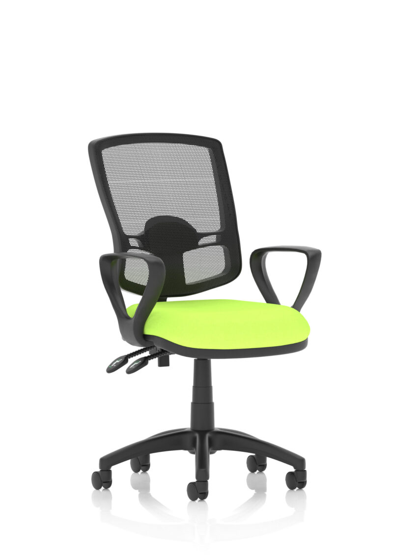 eclipse plus ii deluxe mesh back task operator office chair