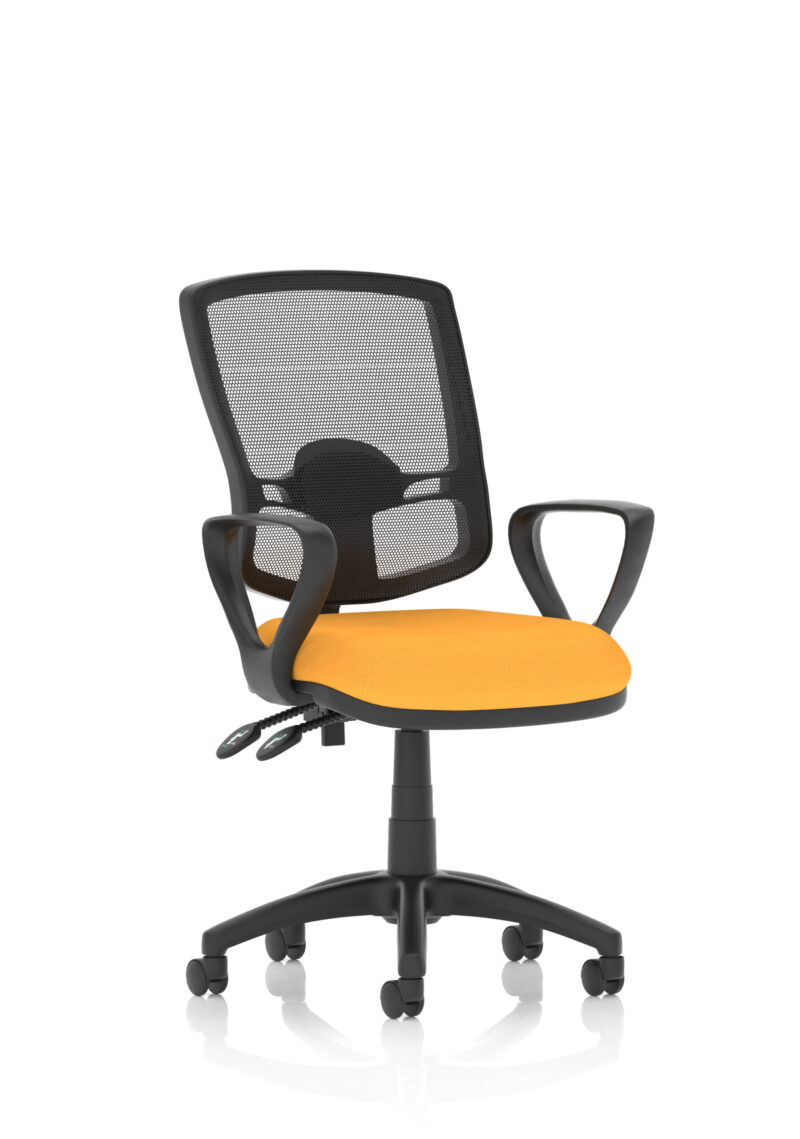 eclipse plus ii deluxe mesh back task operator office chair