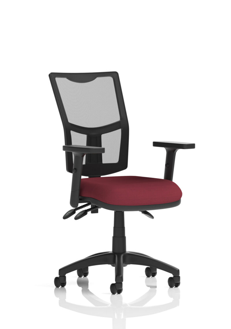 eclipse plus iii medium mesh back task operator office chair