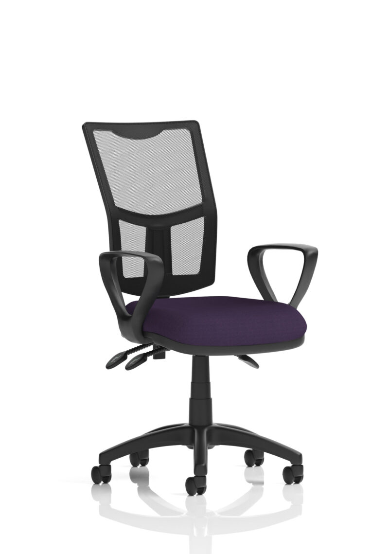 eclipse plus iii medium mesh back task operator office chair