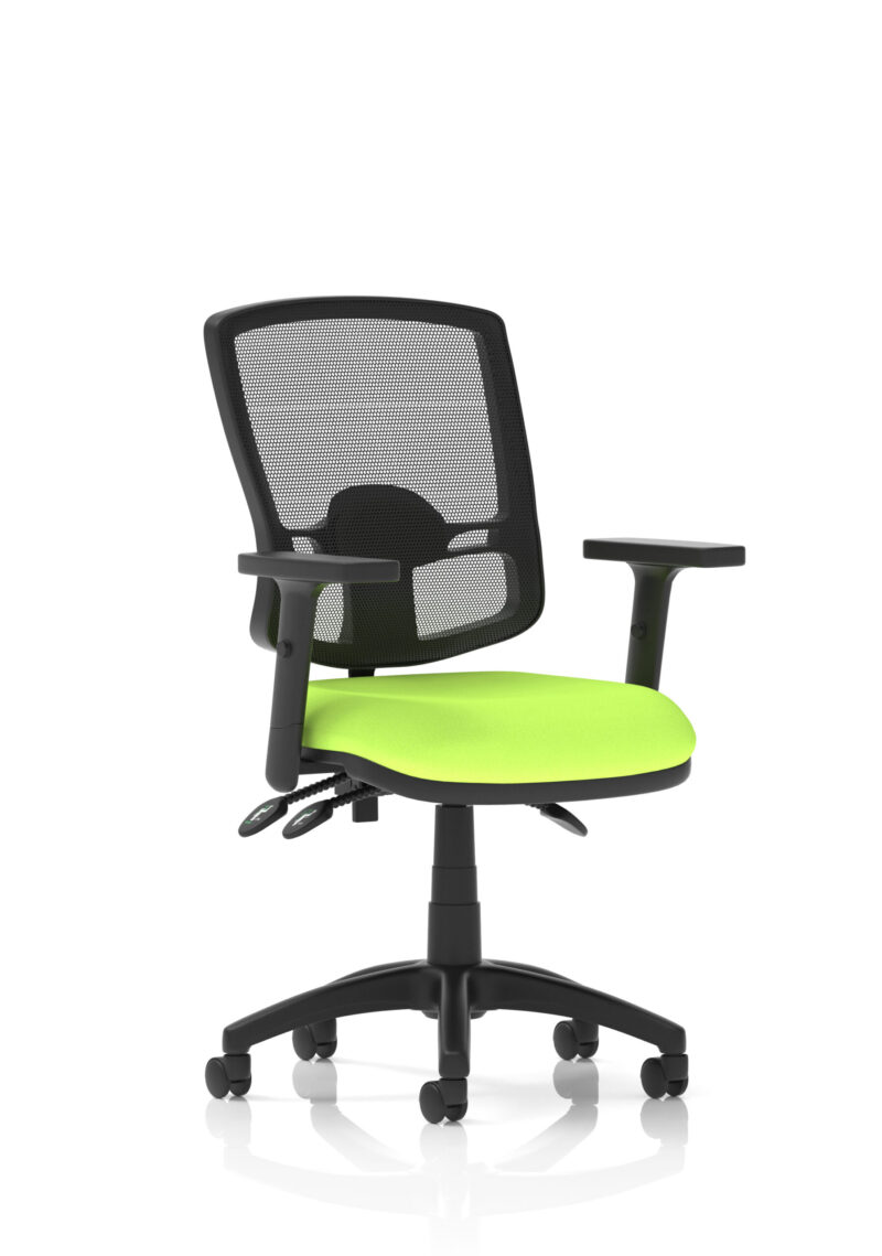eclipse plus iii deluxe medium mesh back task operator office chair