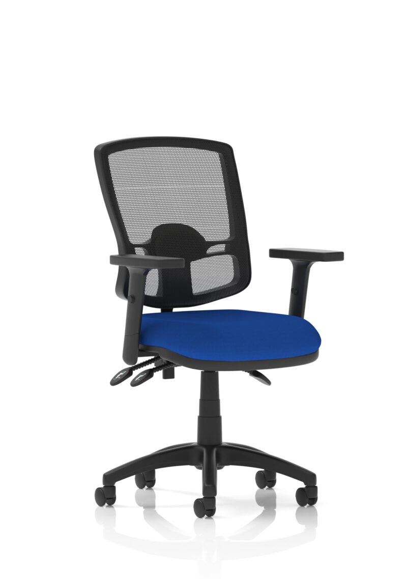 eclipse plus iii deluxe medium mesh back task operator office chair