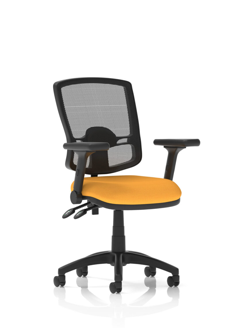 eclipse plus ii deluxe mesh back task operator office chair