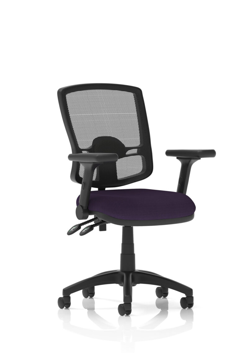 eclipse plus ii deluxe mesh back task operator office chair