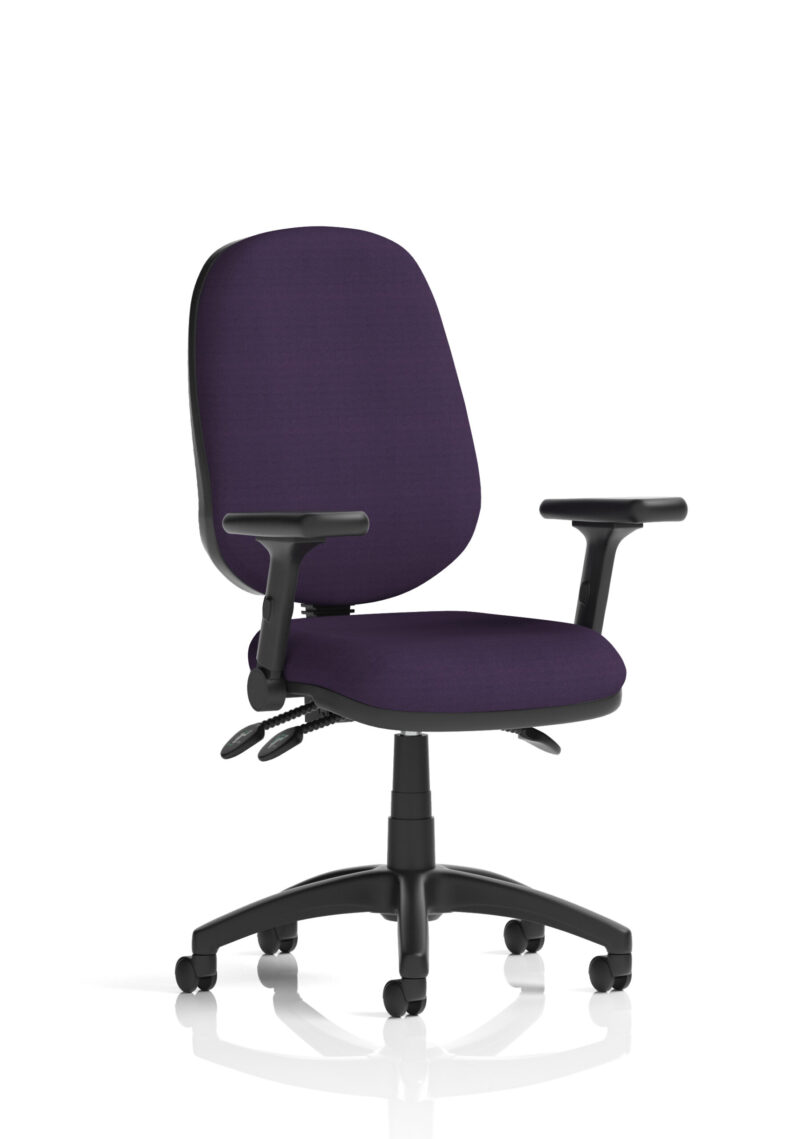 eclipse plus iii medium back task operator office chair