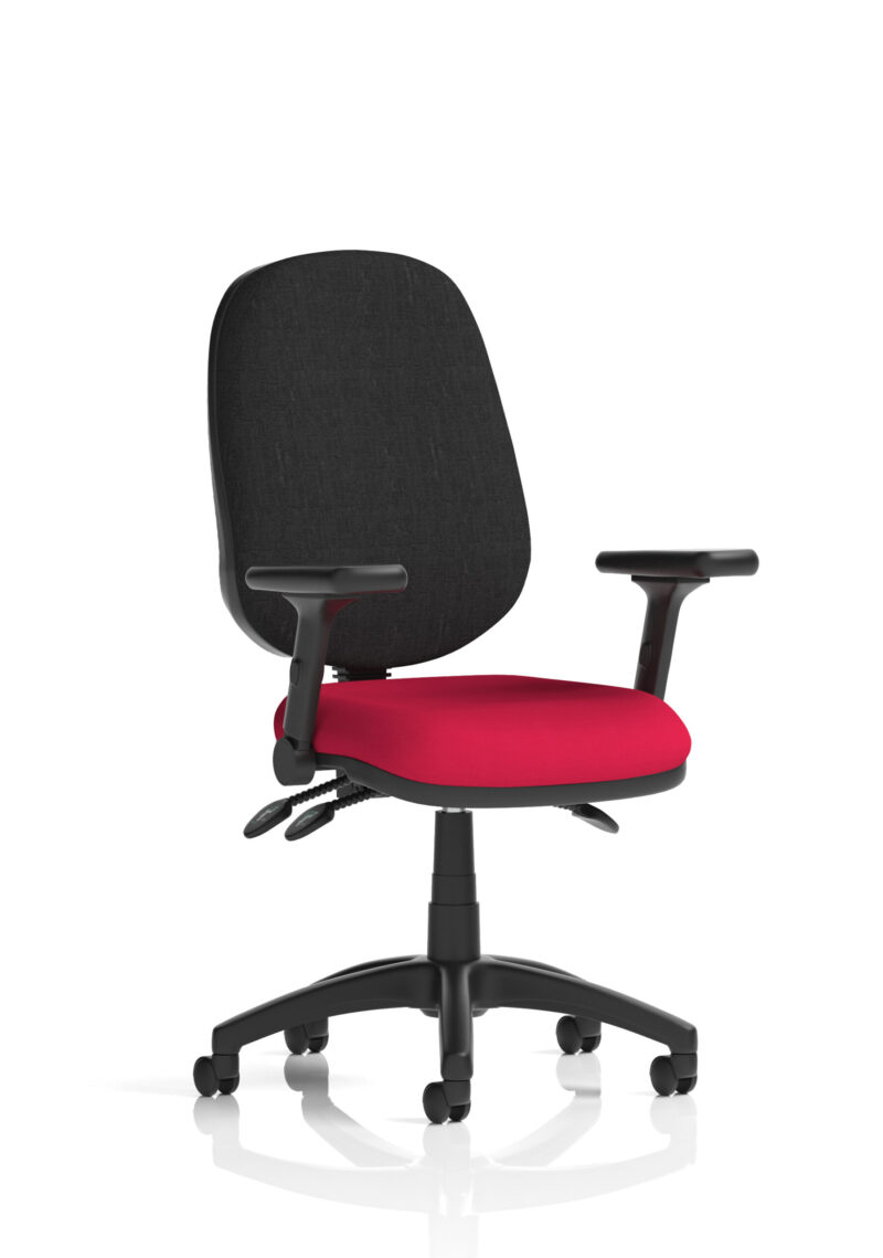 eclipse plus iii medium back task operator office chair