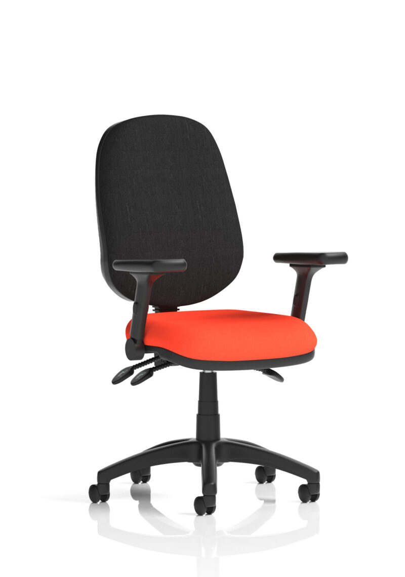 eclipse plus iii medium back task operator office chair