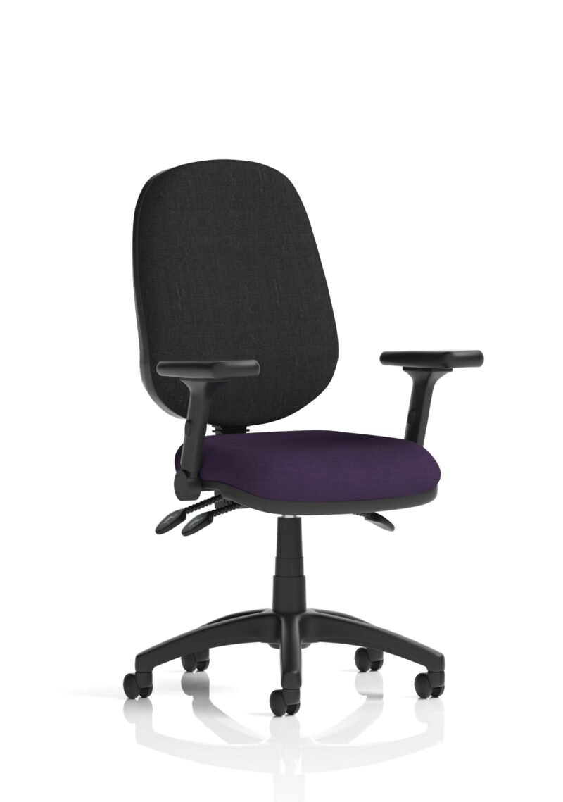 eclipse plus iii medium back task operator office chair