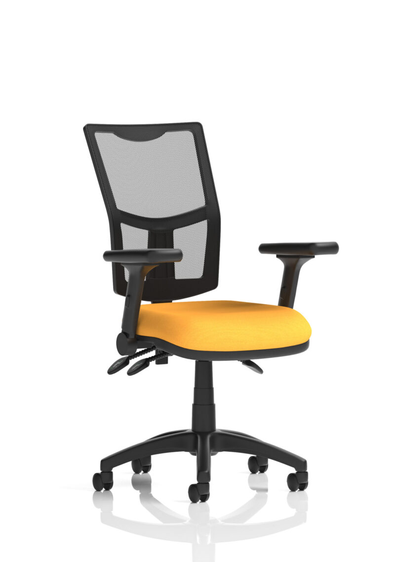 eclipse plus iii medium mesh back task operator office chair
