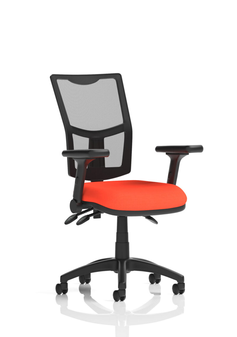 eclipse plus iii medium mesh back task operator office chair