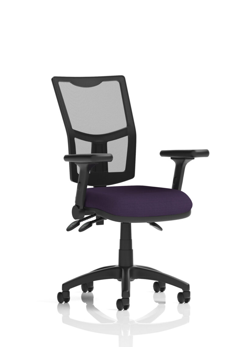eclipse plus iii medium mesh back task operator office chair