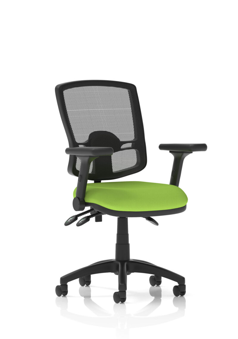 eclipse plus iii deluxe medium mesh back task operator office chair