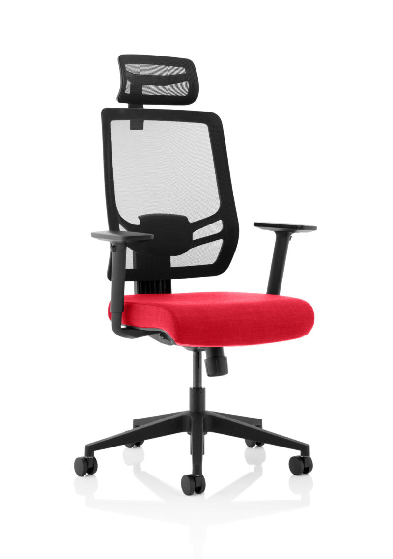 ergo twist high mesh back ergonomic task operator office chair with arms