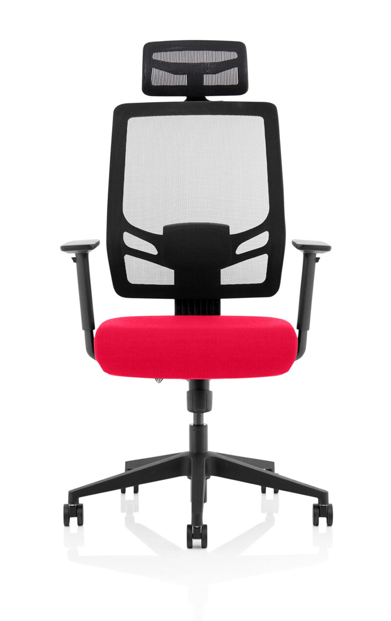 ergo twist high mesh back ergonomic task operator office chair with arms